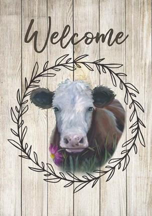 Framed Welcome Print