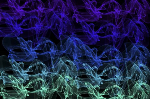 Framed Ethereal Frequency 1 Print