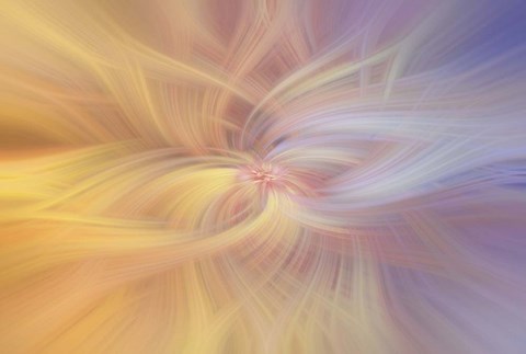 Framed Mystery of Colors Art of Harmony Print