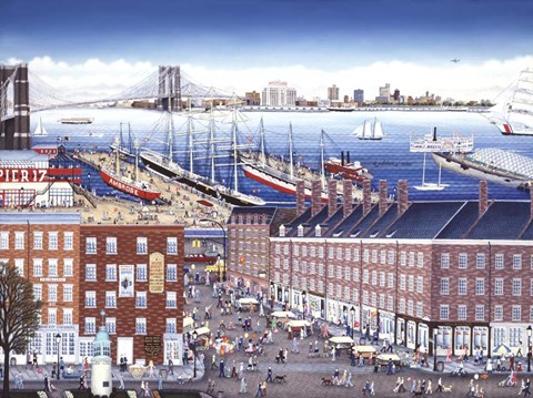Framed SouthStreet Seaport Print