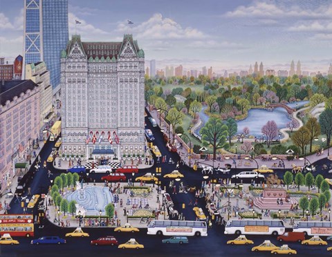 Framed Plaza Anniversary Print