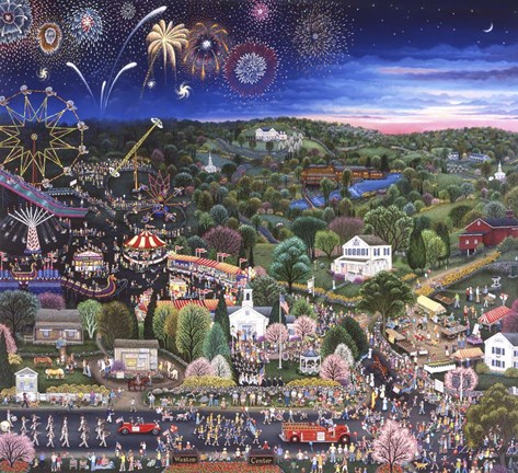 Framed Weston Magic Print