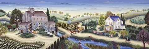 Framed Springwell Mill Print