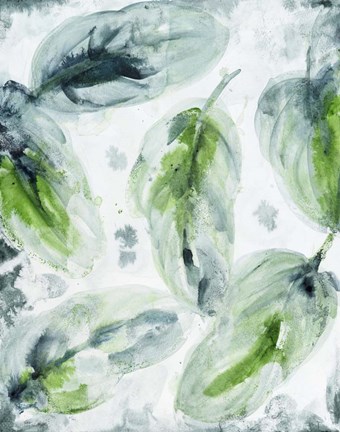 Framed leaf scatter 1 Print