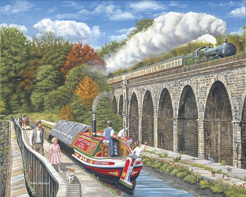 Framed Canalside Memories Print