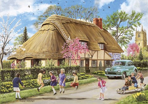 Framed Spring In Their Heels Print