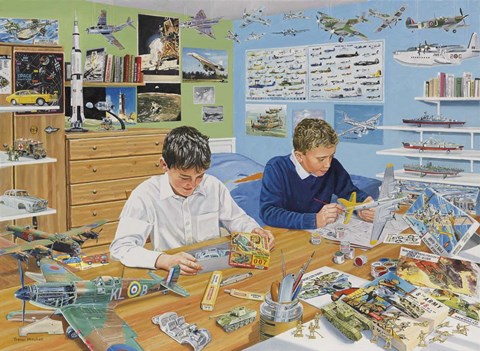 Framed Model Makers Print