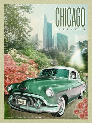 Framed Botanical Garden Print