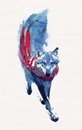 Framed Lupus Lupus Print