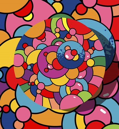 Framed Coaster Orb Print