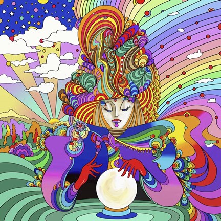 Framed Fortune Teller Print