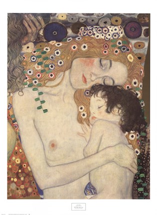 Framed Three Ages (Detail) Print