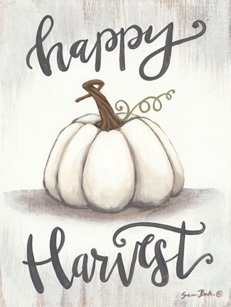 Framed Happy Harvest Print