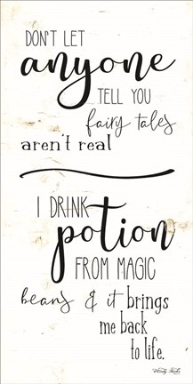 Framed Don&#39;t Let Anyone Tell you Print