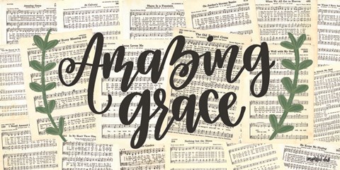 Framed Amazing Grace Print