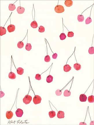 Framed Cherry Kisses Print