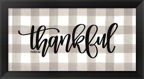 Framed Thankful Print