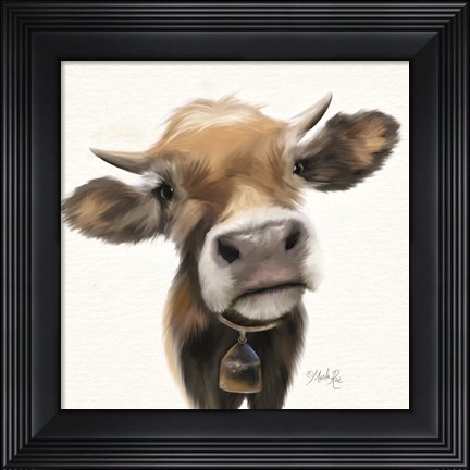 Framed Little Moomoo Print