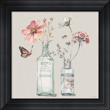 Framed Country Weekend X Gray Print