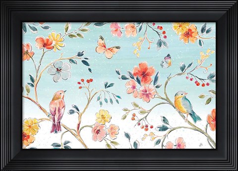 Framed Natures Bliss I Print