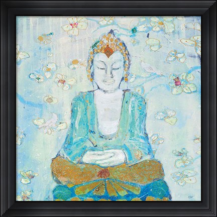 Framed Buddha Square Print