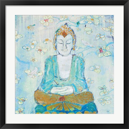 Framed Buddha Square Print