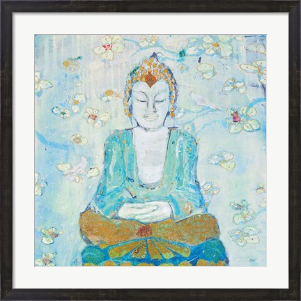 Framed Buddha Square Print