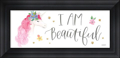 Framed Magical Friends VII Print