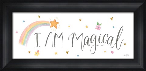 Framed Magical Friends VI Print