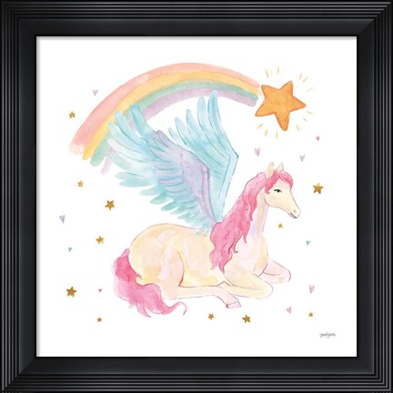 Framed Magical Friends II Print