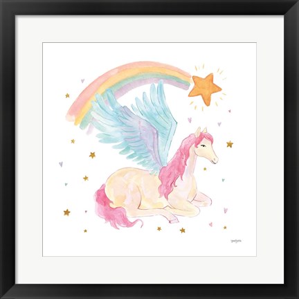 Framed Magical Friends II Print