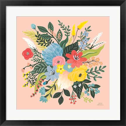 Framed Wild Garden VI Print