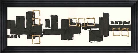 Framed Gilded Boxes II Print