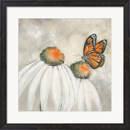 Framed Butterflies are Free II Print