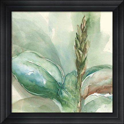 Framed Exotic Flower I Print