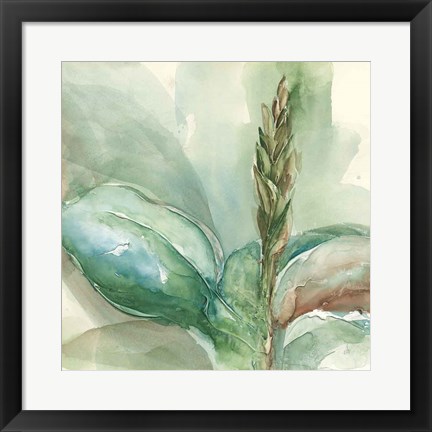 Framed Exotic Flower I Print