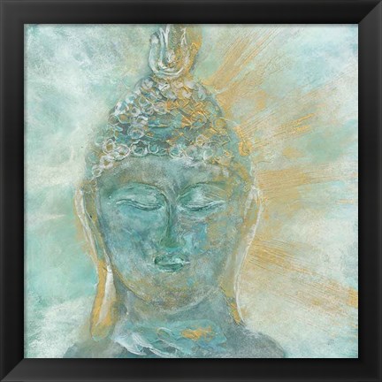 Framed Buddha Bright II Print