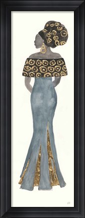 Framed Global Fashion IV Print