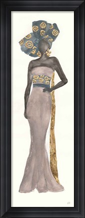Framed Global Fashion II Print