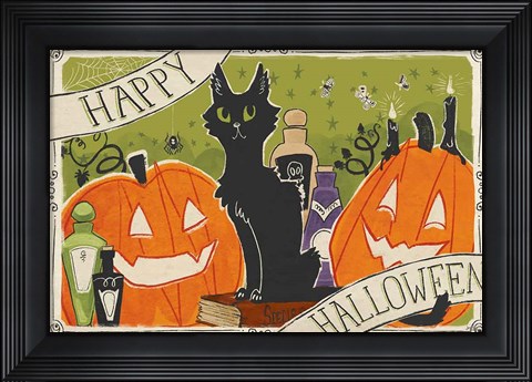 Framed Stay Creepy I Print