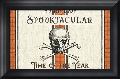 Framed Be Scary I Print