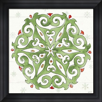 Framed Modern Farmhouse XV Christmas Print