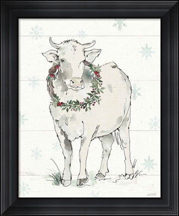 Framed Modern Farmhouse X Christmas Print