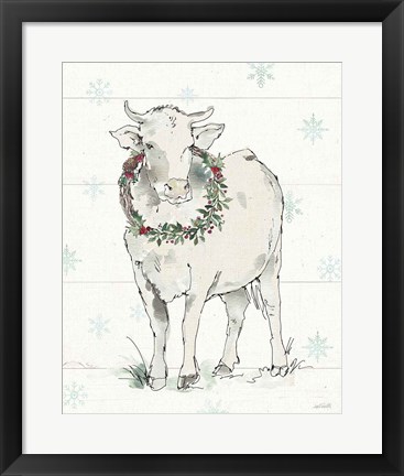 Framed Modern Farmhouse X Christmas Print