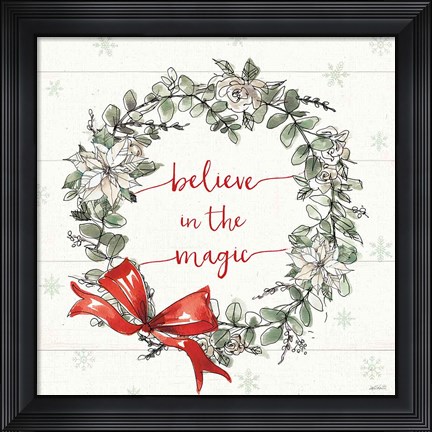 Framed Modern Farmhouse VI Christmas Print