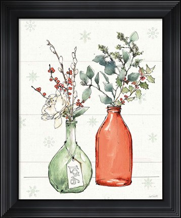 Framed Modern Farmhouse III Christmas Print
