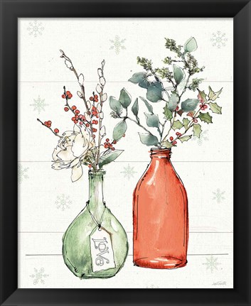 Framed Modern Farmhouse III Christmas Print