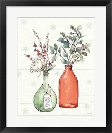 Framed Modern Farmhouse III Christmas Print