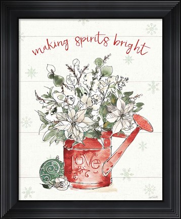 Framed Modern Farmhouse IV Christmas Print