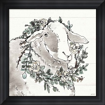 Framed Modern Farmhouse XIII Print